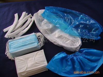 仙桃市松青塑料制品 專業供應優質PE/CPE一次性袖套，手工與機制可選，廠家成本價直銷